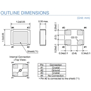 大河晶振,石英晶體諧振器,TFX-05X晶振