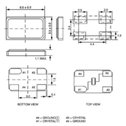 Vectron晶振,VXE4晶振,6035mm晶振
