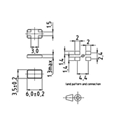 KVG晶振,XMP-6100晶振,XMP-6135-1A-16pF-20MHZ晶振