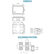 SMI晶振,22SMOHG晶振,SMD時(shí)鐘振蕩器
