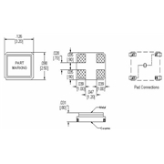 PDI晶振,C3晶振,3225mm無源晶振