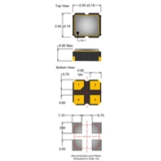 Anderson晶振,AE809晶振,AE809-NT520703R0-32M768000晶振