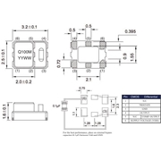 Q-Tech晶振,QTCT236晶振,QTCT236LWH-10.000000晶振