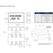 Q-Tech晶振,QTCC356LW晶振,QTCC356LPD12-26.000MHz晶振