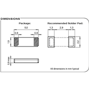 微晶晶振CC4V-T1A,CC4V-T1A-32.768k-9pF-20PPM-TA-QA陶瓷晶振